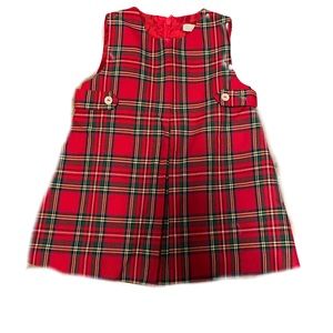 Patachou Sleeveless Plaided Dress 12M